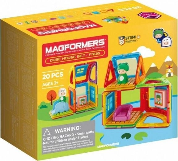 Cube House magnetic blocks - Frog
