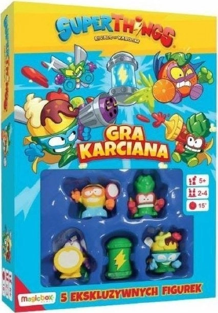 SUPERTHINGS card game + figures 02167