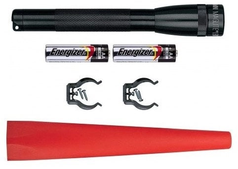 Maglite Mini-LED 2AA safety lamp black