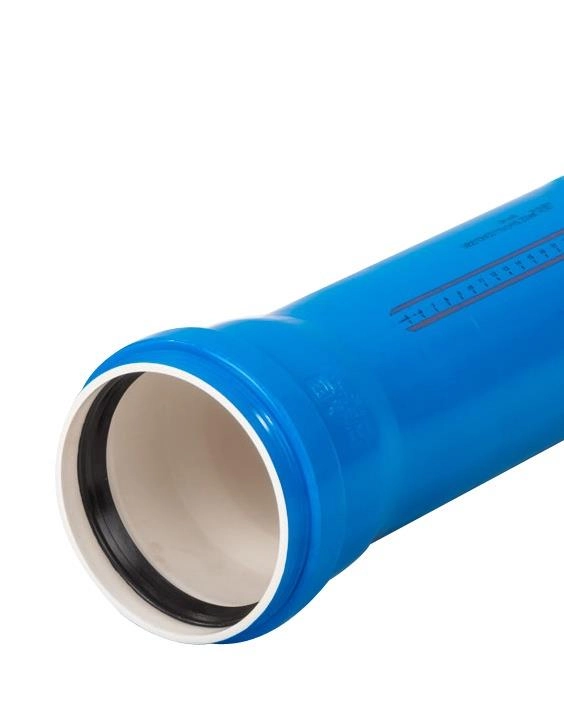 Magnaplast Pipe with socket for low-noise
