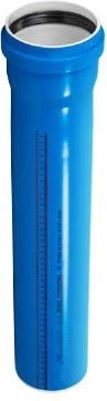 Magnaplast Pipe with socket for low-noise