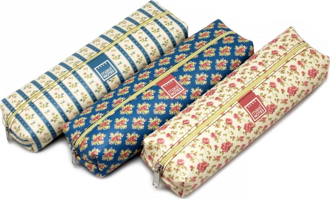 Make Notes Vintage B pencil case