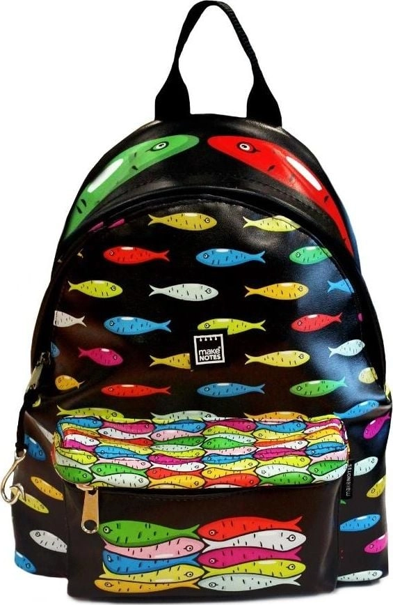 Make Notes Sardines Large backpack 343312