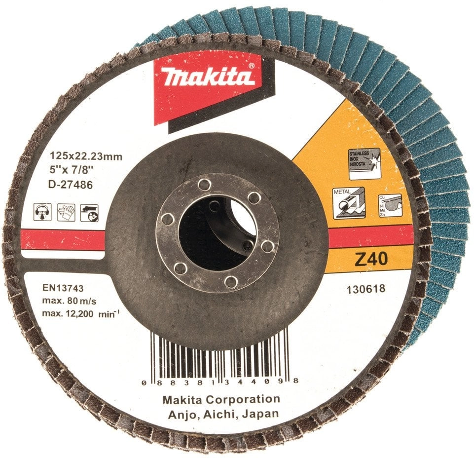 GRINDER DISC 125MM K40 METALL 000051242291