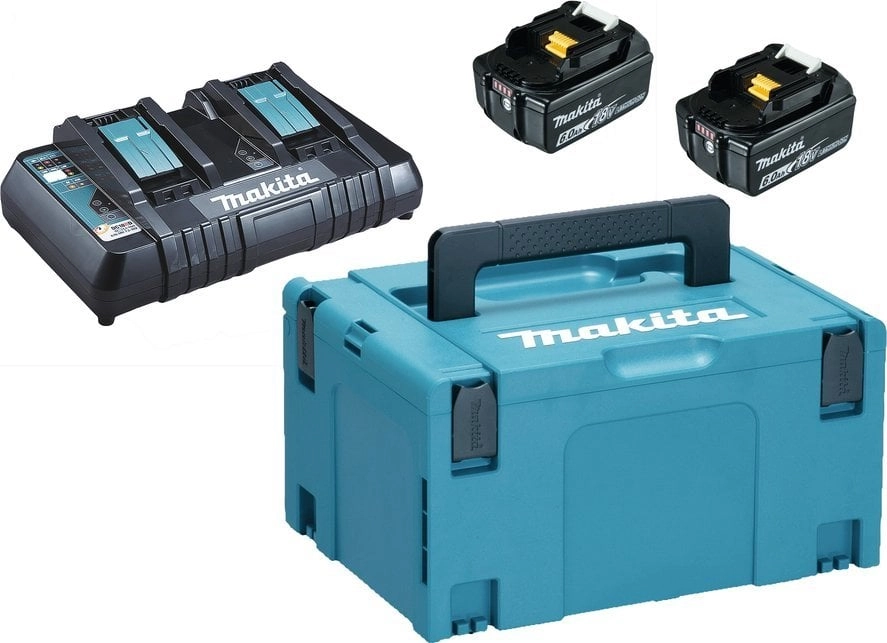 MAKITA POWER KIT 18V (BL1860Bx2+DC18RD) 6825203