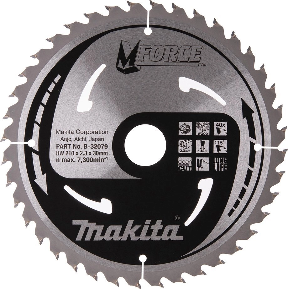 PIŁA TARCZOWA 210x30mm 24-ZĘBY MFORCE B-32079