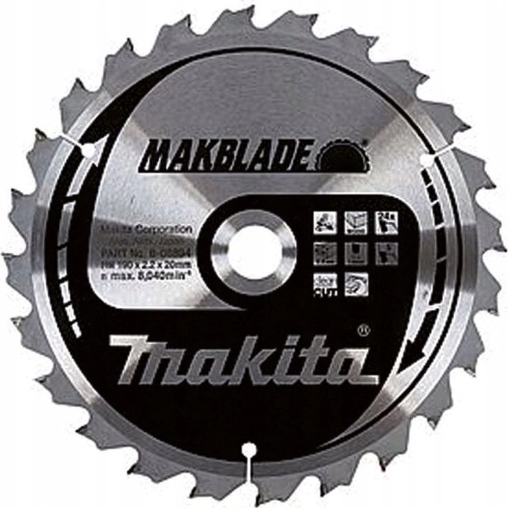 Makita MAKITA CIRCULAR SAW 255x30x32z MAKBLADE