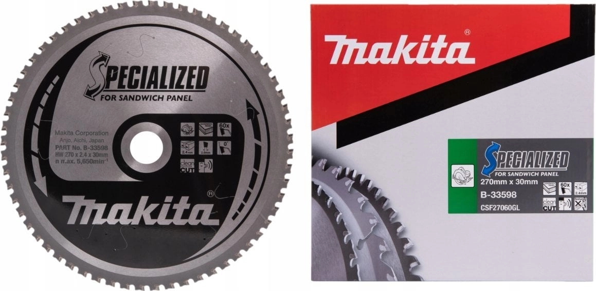 CIRCULAR SAW 270 x 30mm 60-TOOTH