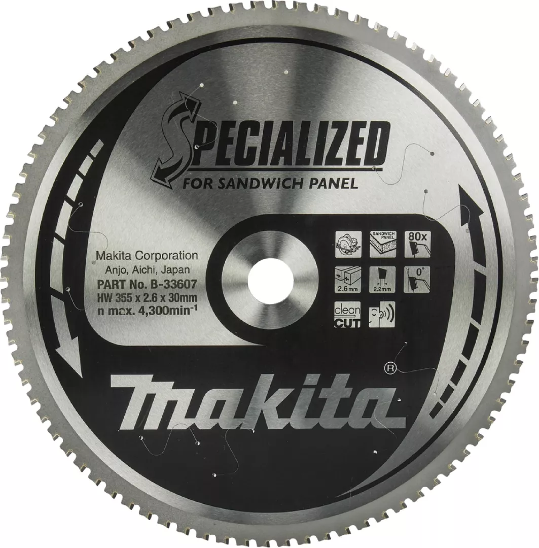 MAKITA PIŁA TARCZOWA 355x 80z B-33607