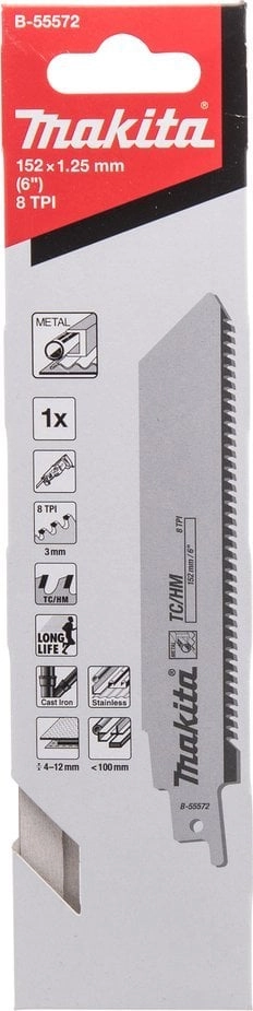 Makita Reciproblatt TC 152/8T B-55572 MB-55572