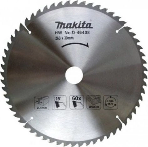 _7569068 MAKITA CIRCULAR SAW BLADE 260x30x