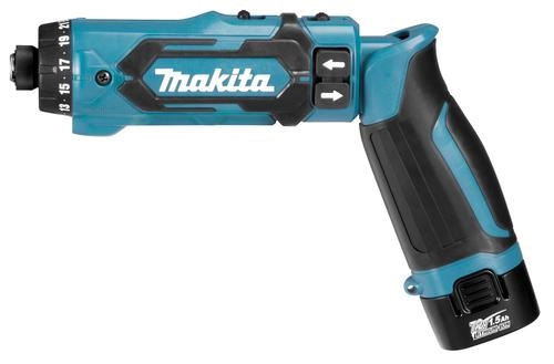 Makita DF012DSE cordless pen screwdriver/pivot screwdriver