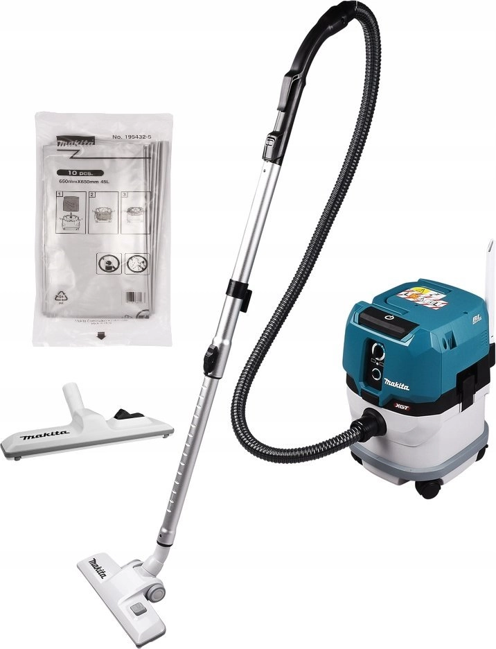 Manuālais putekļsūcējs Makita RUMULATORS 15L 40V XGT 0*AH