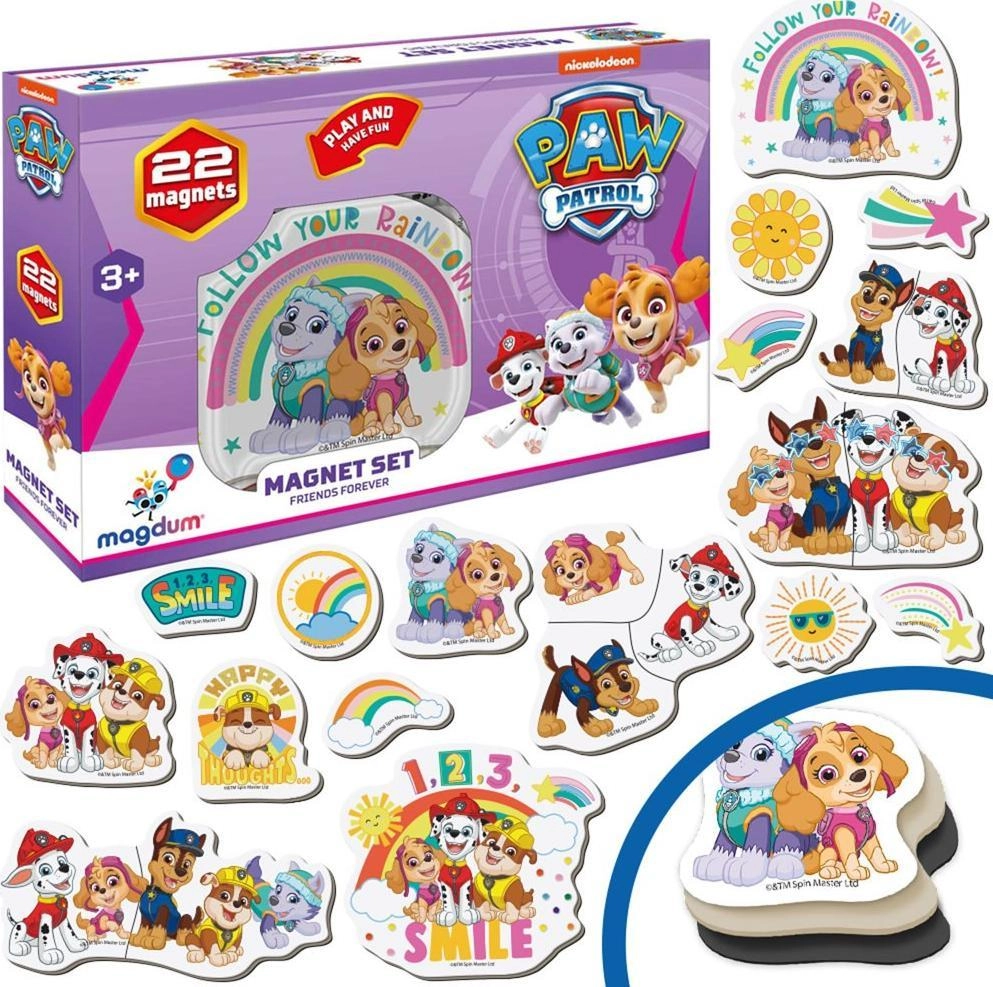 Paw Patrol magnets 22 pcs Patrol