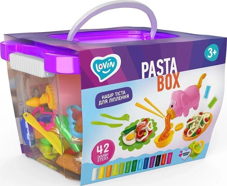 Maksik Ciastolina Creativity set Pasta box