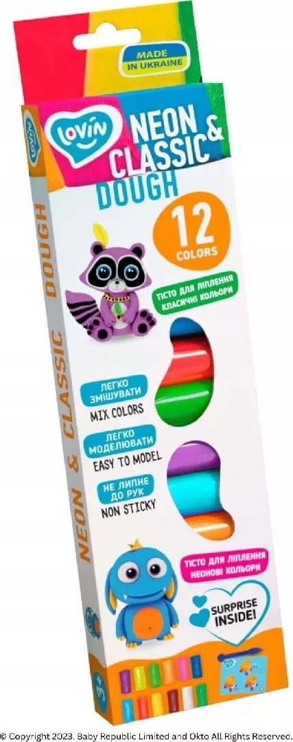 Play dough Modeling set 12 colors