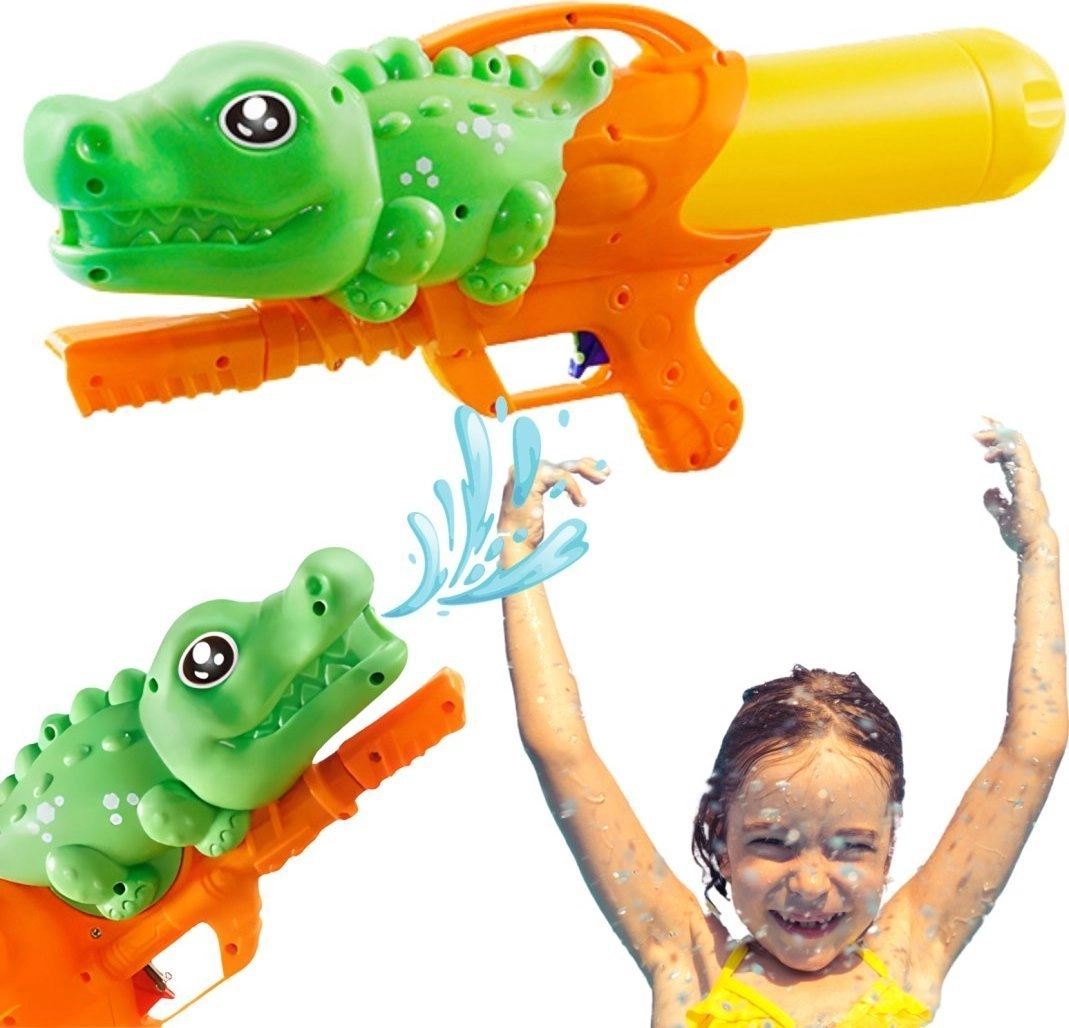 Pistolet na wodę krokodyl MIX 6920179291181