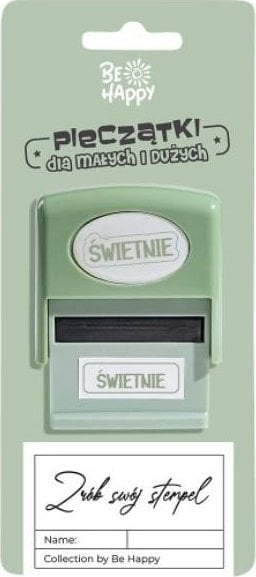Stamp for children with the words