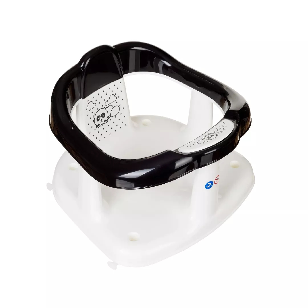 MALTEX Panda bath chair black and