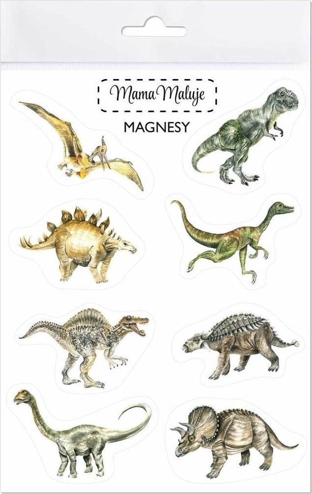 Mama Maluje Magnesy Dinozaury 509072 5904673762201