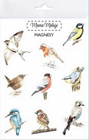 Mama Maluje Magnesy Ptaki 509075 5904673762225