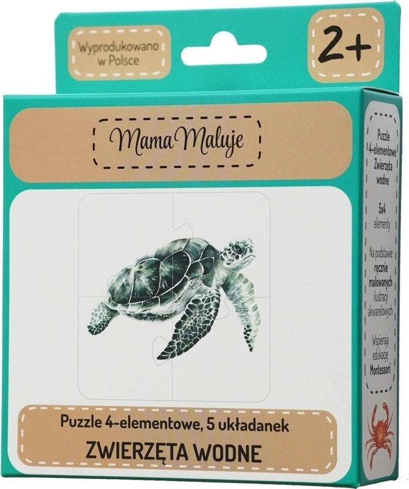 4-piece puzzle Aquatic animals 5904673762461