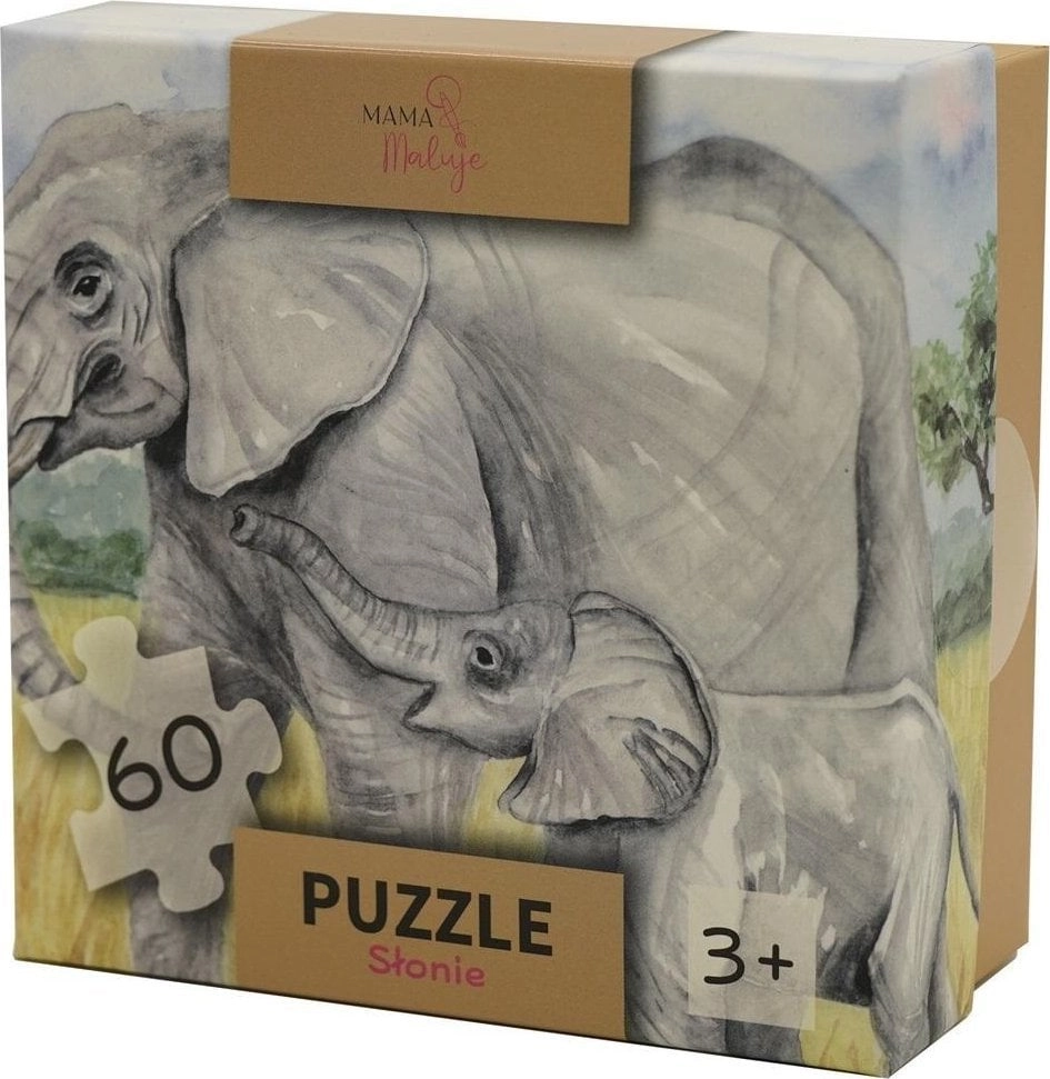 Puzzle 60 pieces Elephants 5904673762768