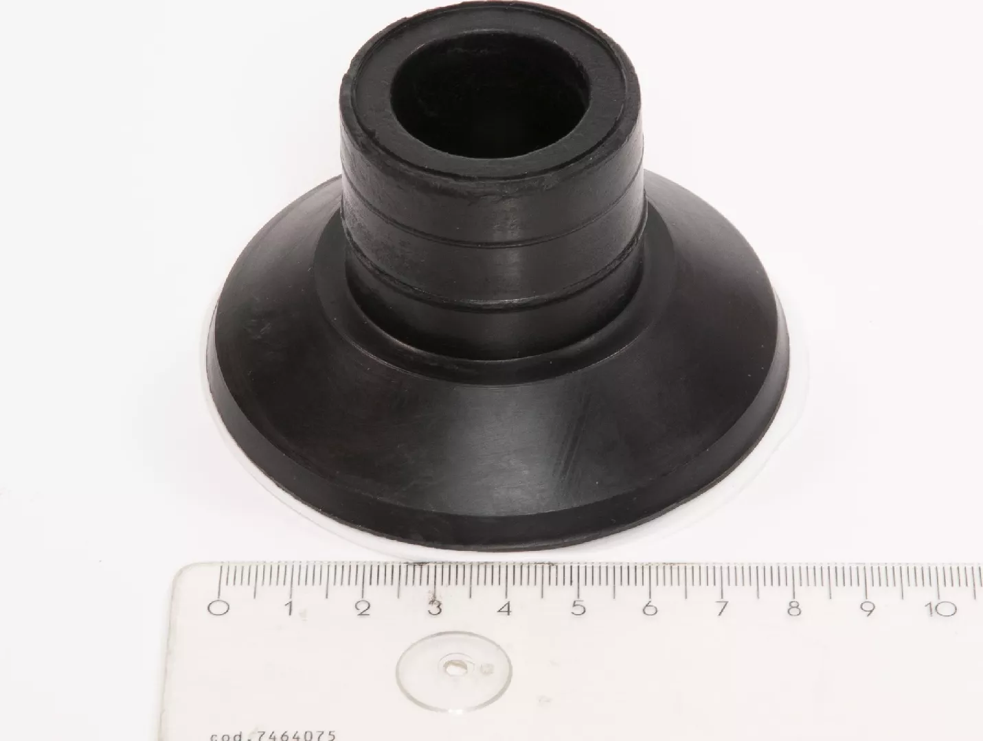 Lower foot with cover for column