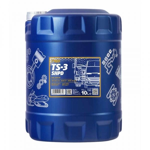 Mannol Alyva SHPD TS-3 10W/40 varikliams