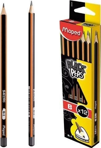 Maped Blackpeps B pencil (12 pcs)