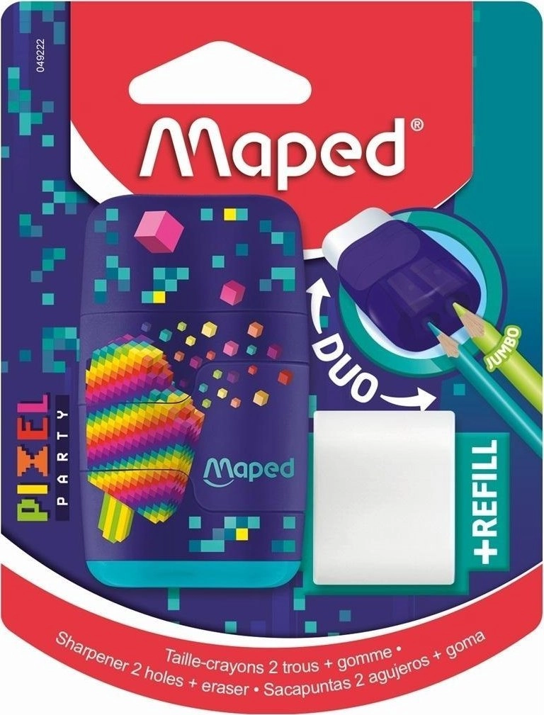 Connect Pixel sharpener with eraser 2