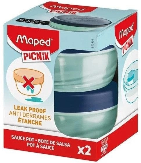 Picnik Origins blue sauce/dip lunch box