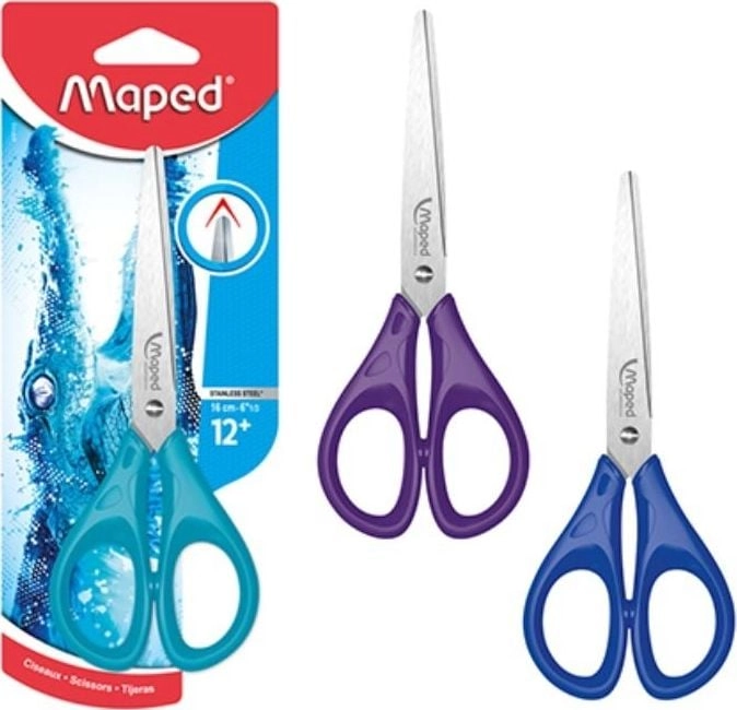 Maped Essentials Pulse Scissors 16cm mix
