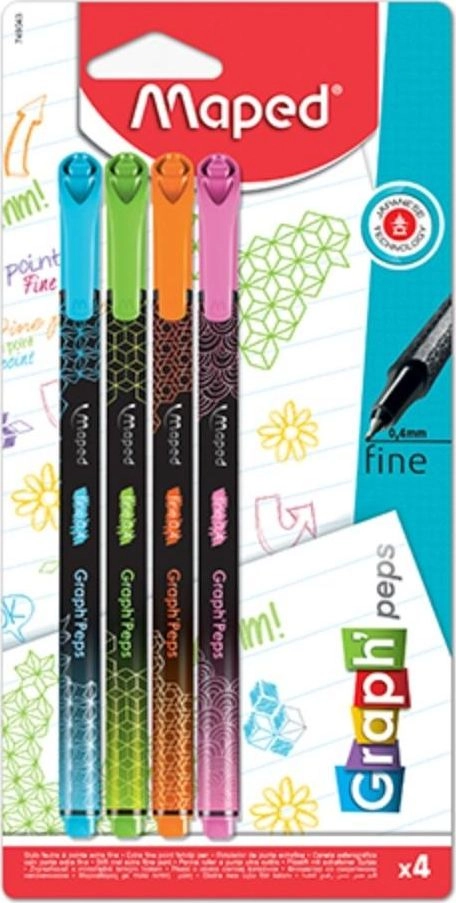 Maped Graph Peps Deco fineliner 4