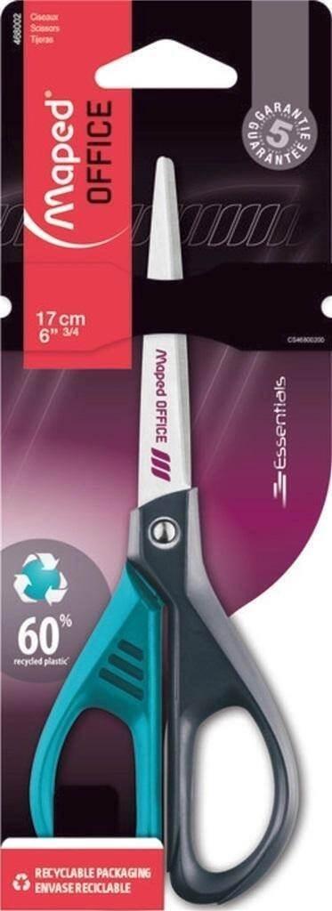 Maped Essentials Green Deco scissors 17cm