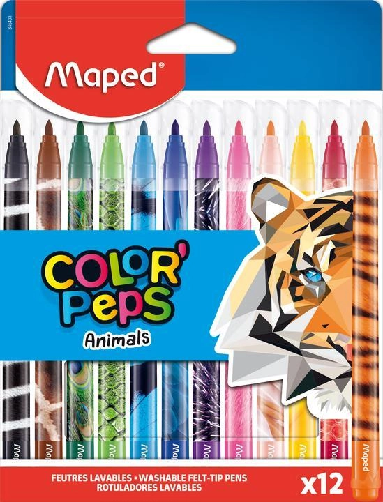 Maped COLORPEPS ANIMALS MAPED TRIPS 12