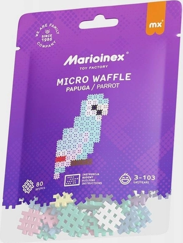 Marioinex *****Micro waffle blocks 80 pieces