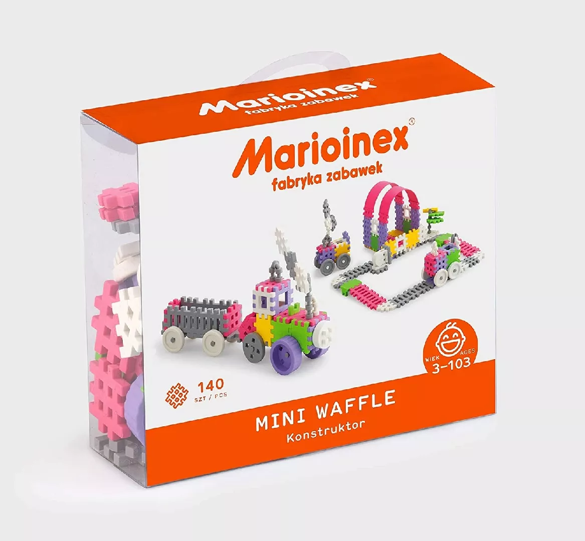 Marioinex Mini Waffle 140 pieces Constructor