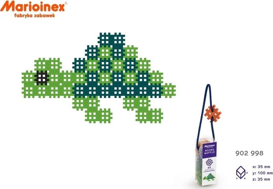 Marioinex Klocki Micro Waffles 80 pcs