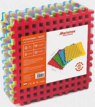 Marioinex Klocki konstrukcyjne Waffle Podstawa 8