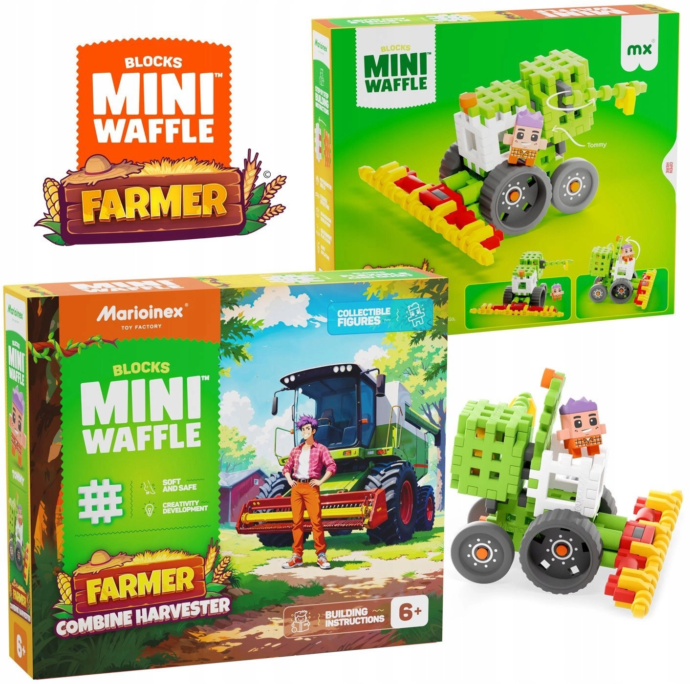 Mini Waffle 60el Farmer Kombajn 5903033907528