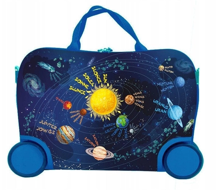 TRAVEL SUITCASE PLANET LITTLE COSMOS BC-KOS-004
