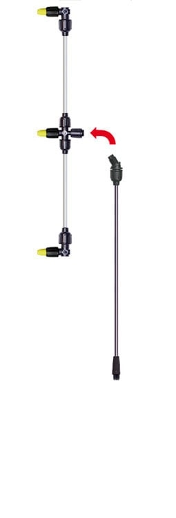 Marolex 3-row horizontal lance (R03MR60SK) R03MR60SK