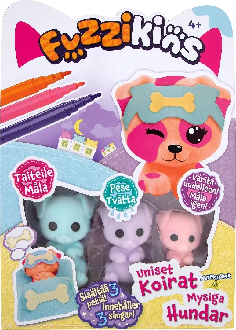 Fuzzikins Dozy Dogs 33011002 6416550110023