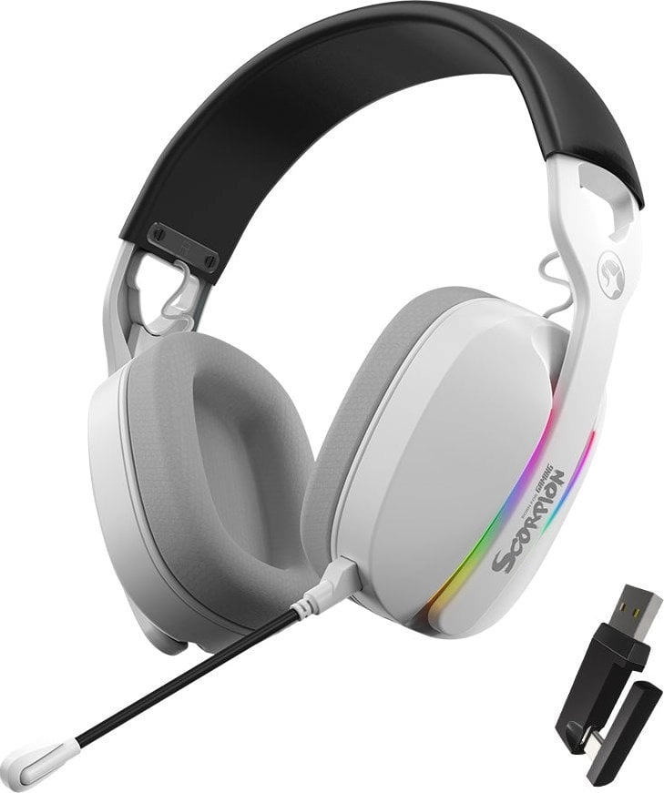 Marvo Pulz 70W headphones White (HG9086W