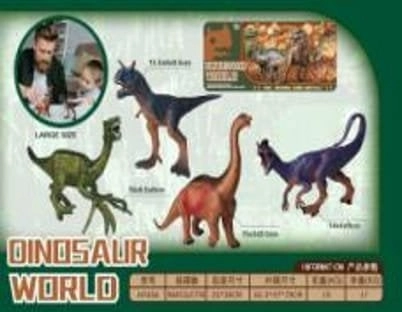 Kolekcjonerski Zestaw Realistyczne Figurki Dinozaurów 4