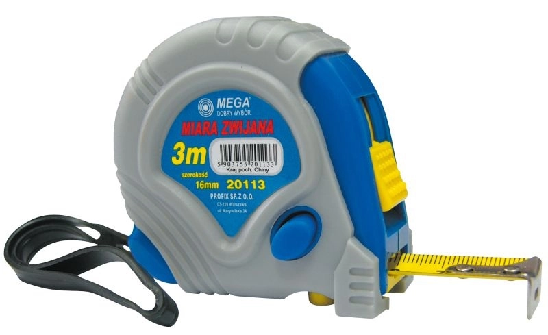 Mega Miara zwijana 3m 16mm -