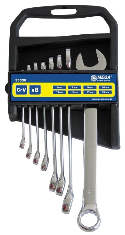Mega Set of combination wrenches 6-19mm