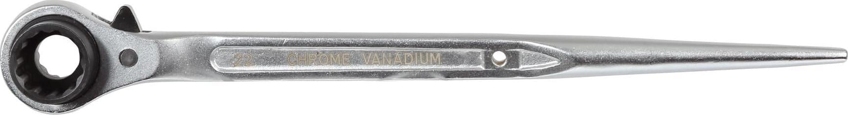 Mega SCAFFOLDING KEY WITH RATCHET 19X22MM