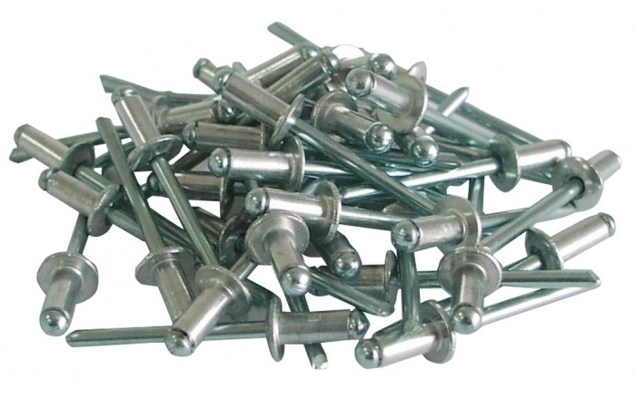 Mega aluminum blind rivets 4x12.5mm